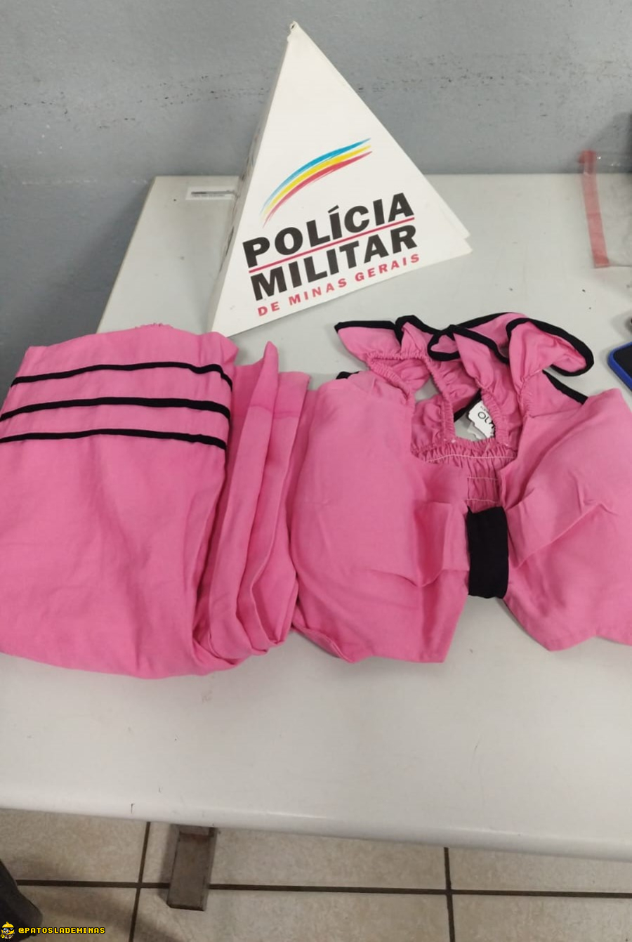 Mulher é presa após furtar loja de roupas no bairro Centro